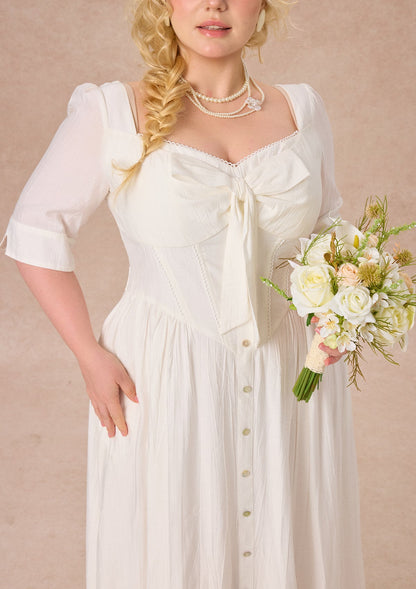 Curve&Plus Bow Ode Dress