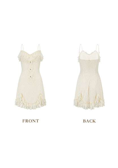Misty Cloud Blooms Dress