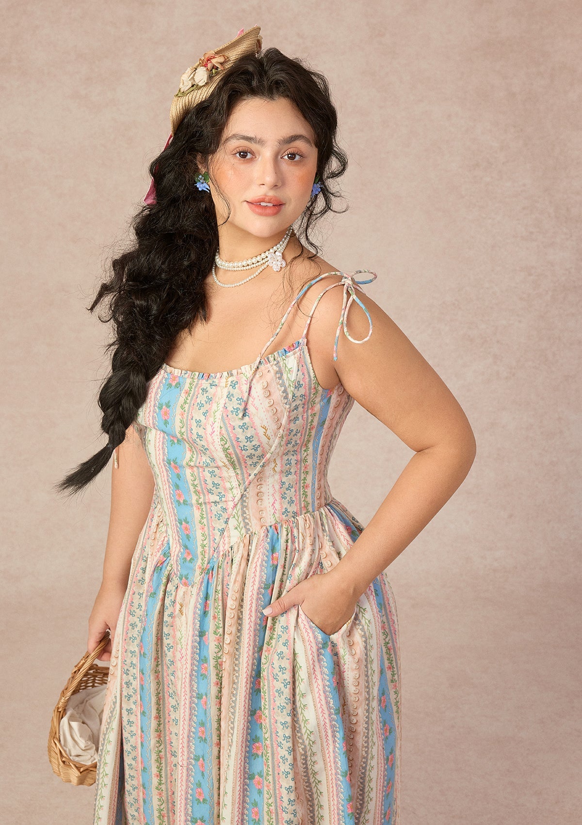 （US Exclusive）Curve&Plus Rainbow Bridge Dress