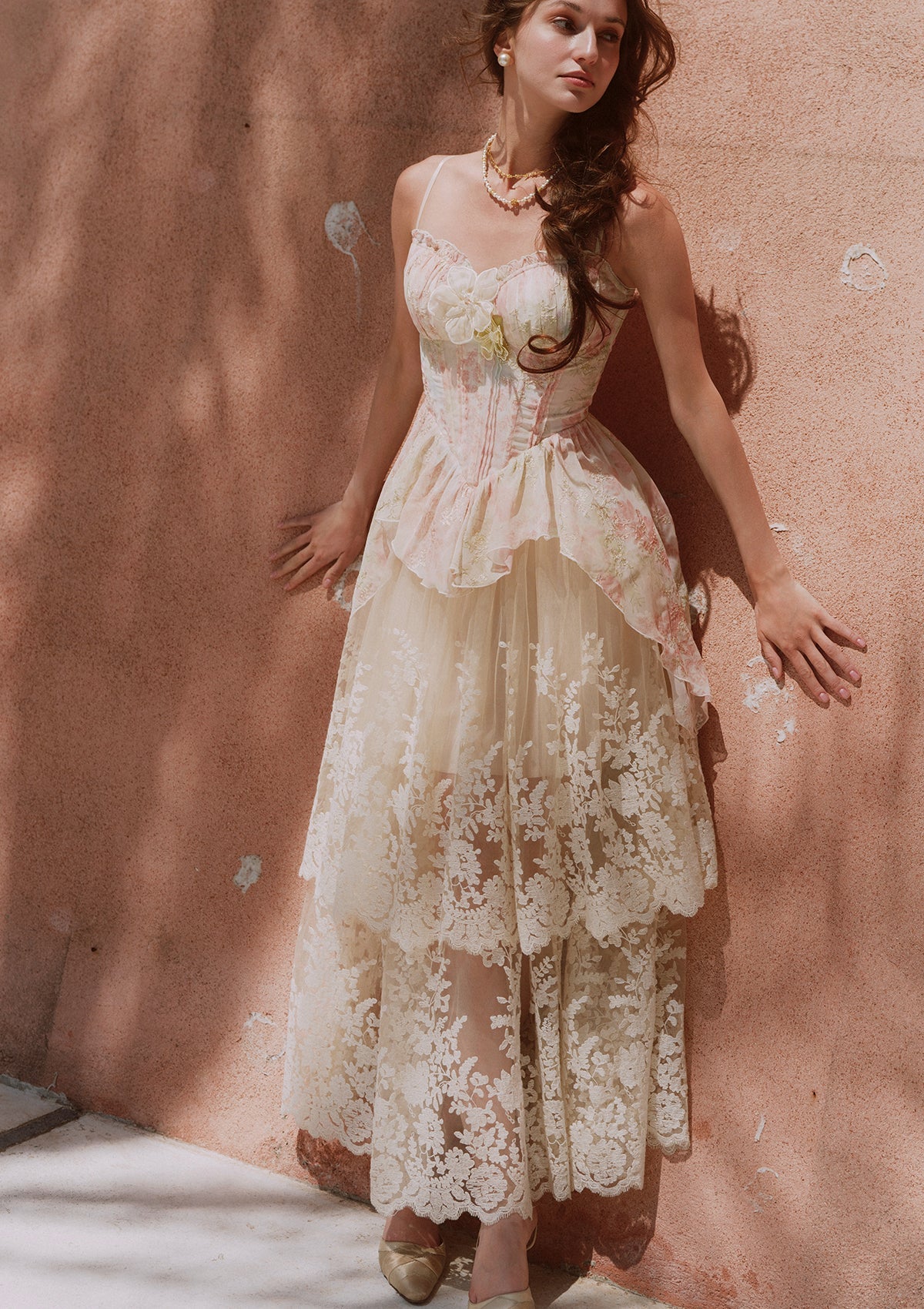 Falling Sakura Corset