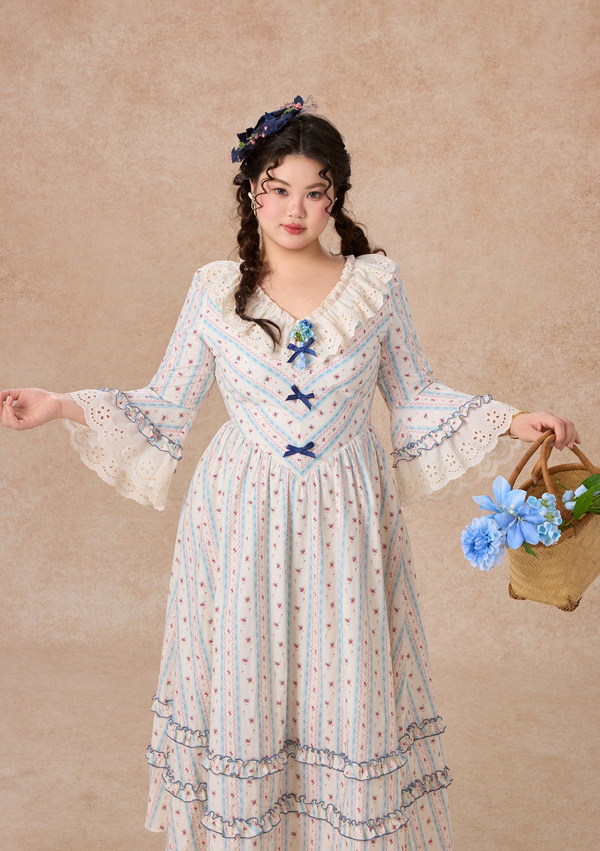 Curve & Plus Morning Versailles Dress