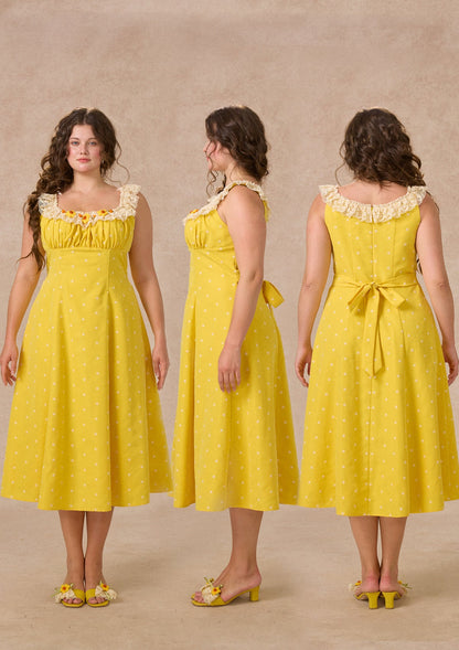Curve&Plus Little Orange Dress