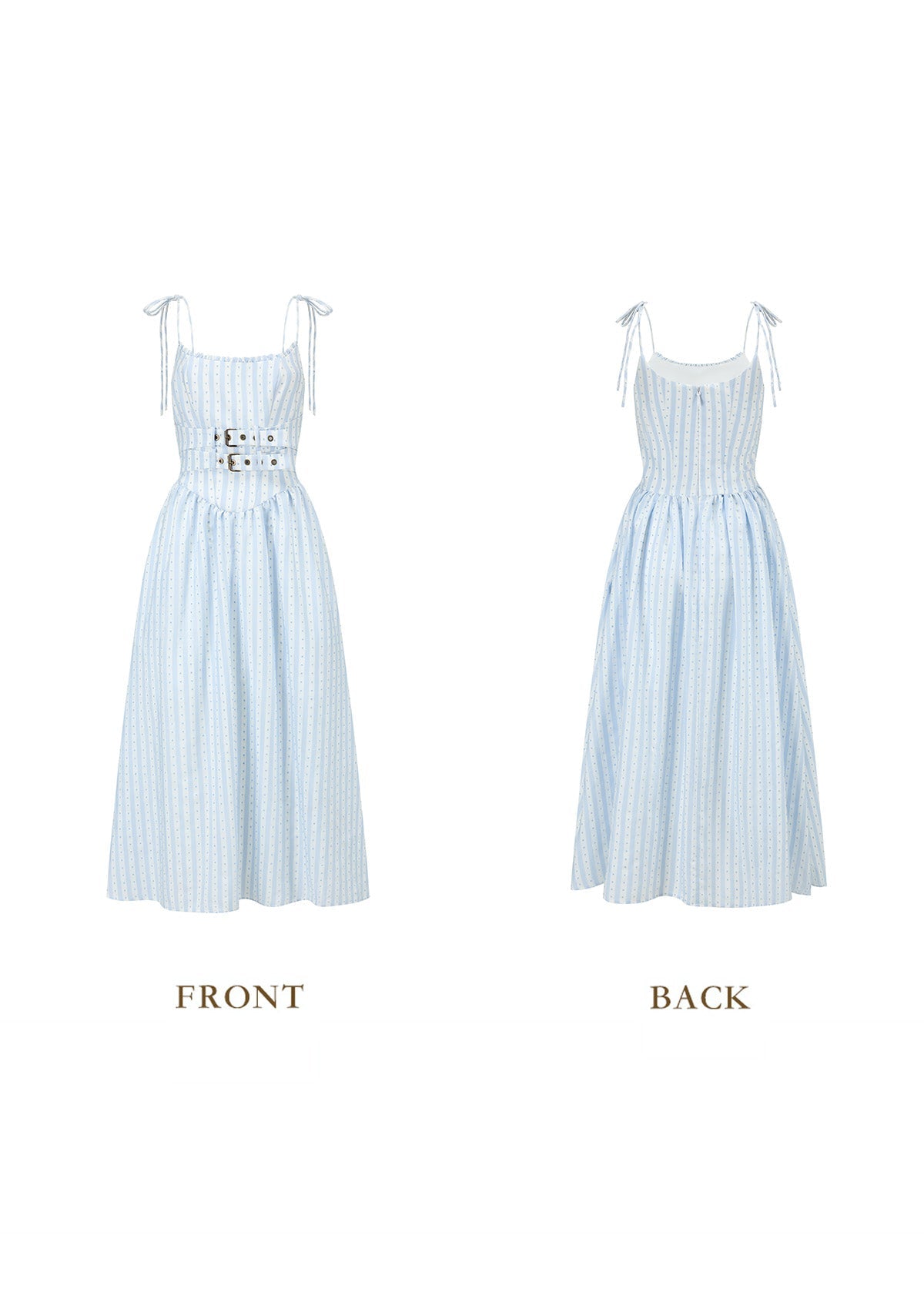 Azure Holiday Dress (Long)