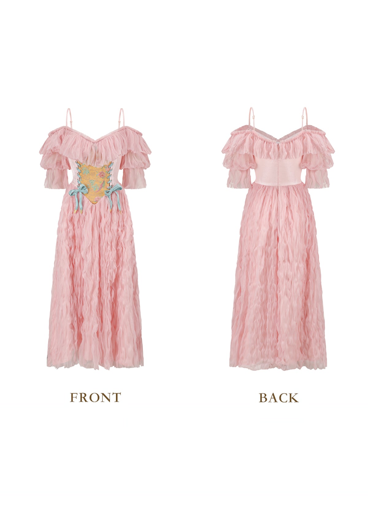 Embroidered Princess Corset Dress