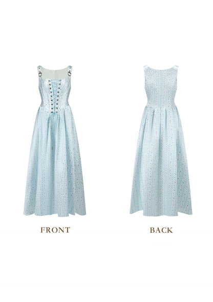 Afternoon Sweet Tea Dress (Blue)