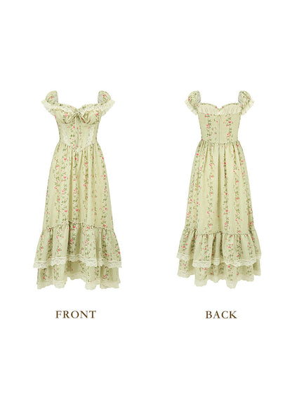 Meadow Vine Corset Dress (Long)