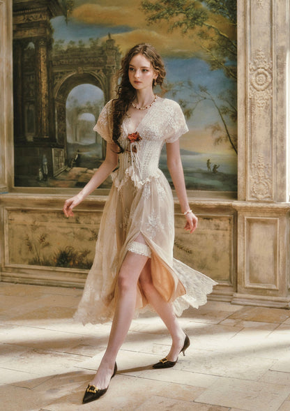 Wild Thorn Rose Corset Dress