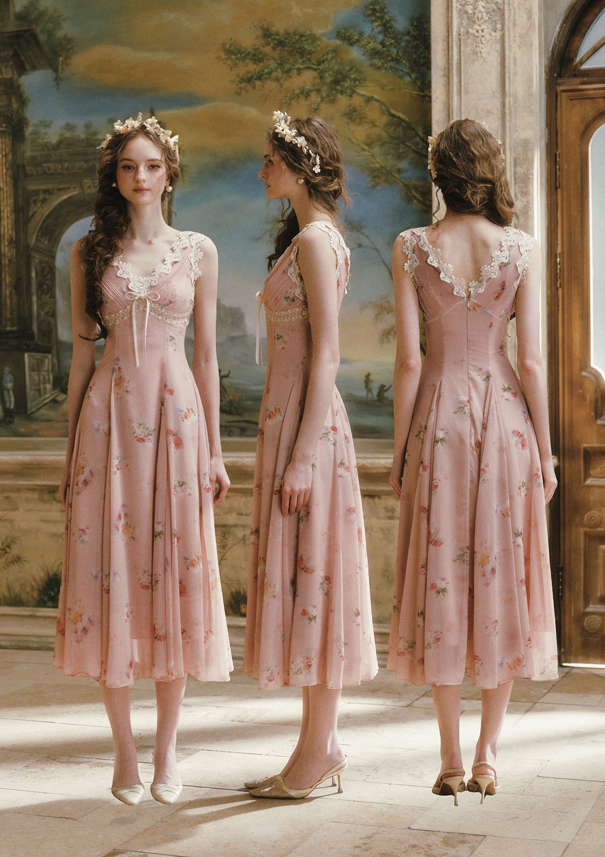 Old Rose Letter Dress