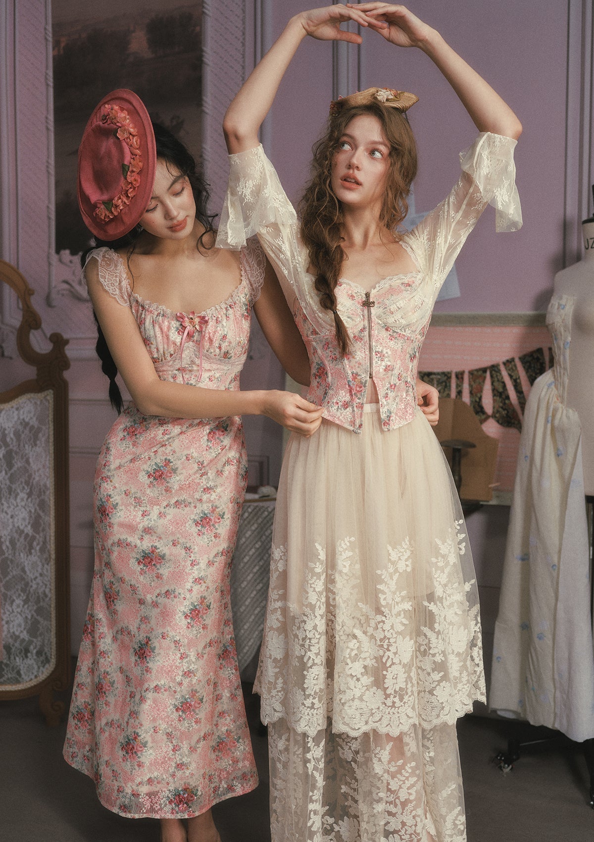 Rose Music Box Dress