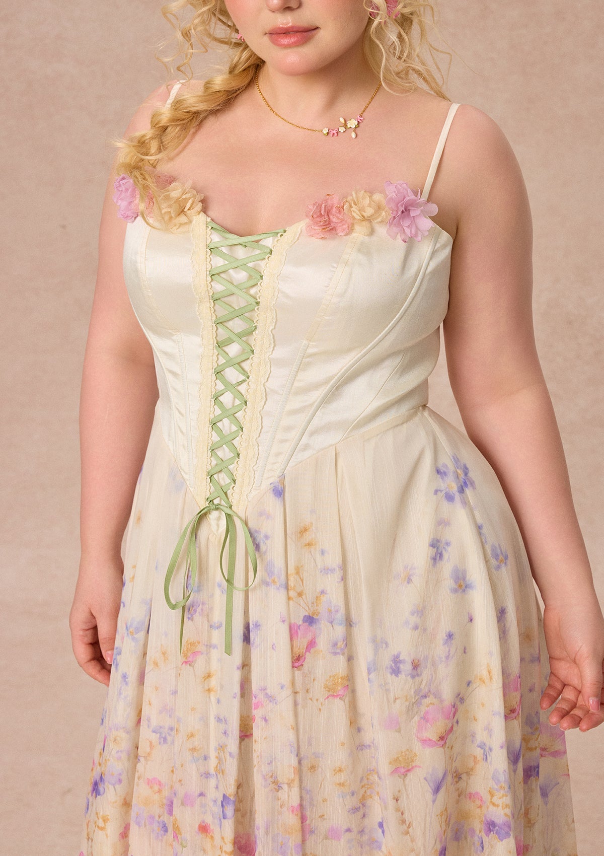 Curve&Plus Bloom Overture Corset Dress （Long）