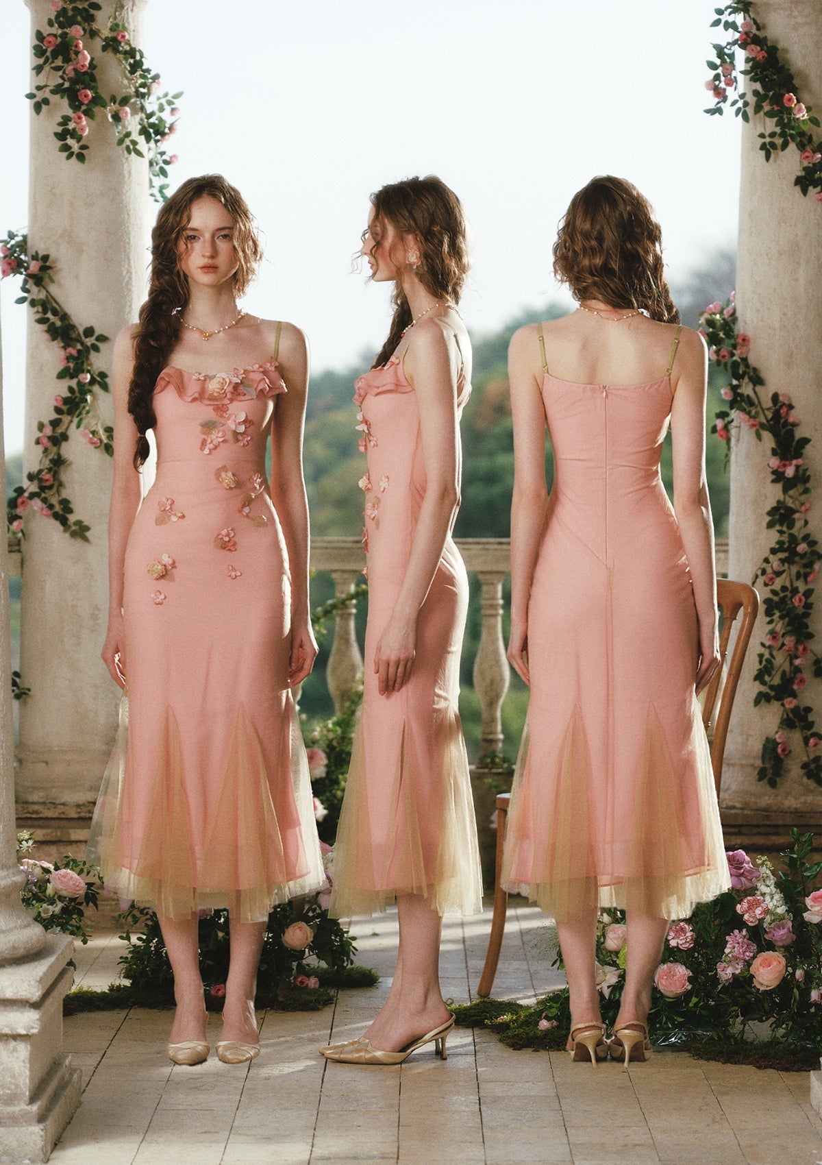 Monet Brushstroke Dress