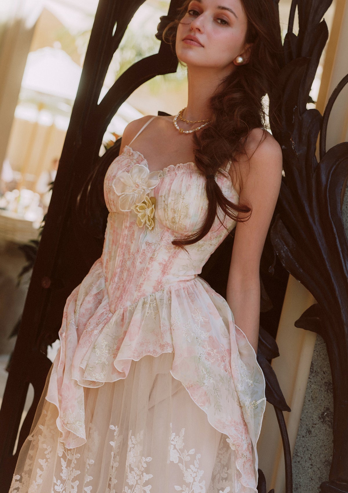 Falling Sakura Corset