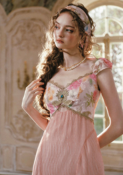 Blazing Sunset Cloud Dress