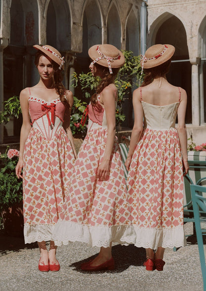 Picnic with Teddy Dress (Long)
