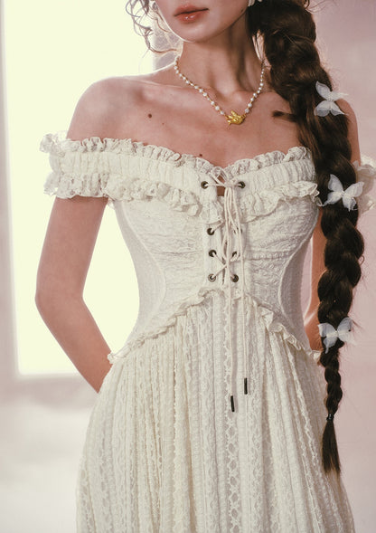 Twin Butterflies Corset Dress（Long）
