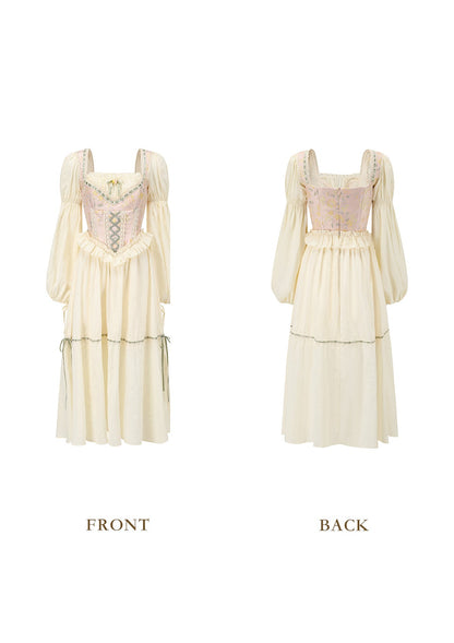 （US Exclusive）Evelynn's Garden Corset Dress