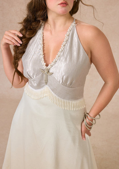 Curve&Plus Silver Light Serenade Dress