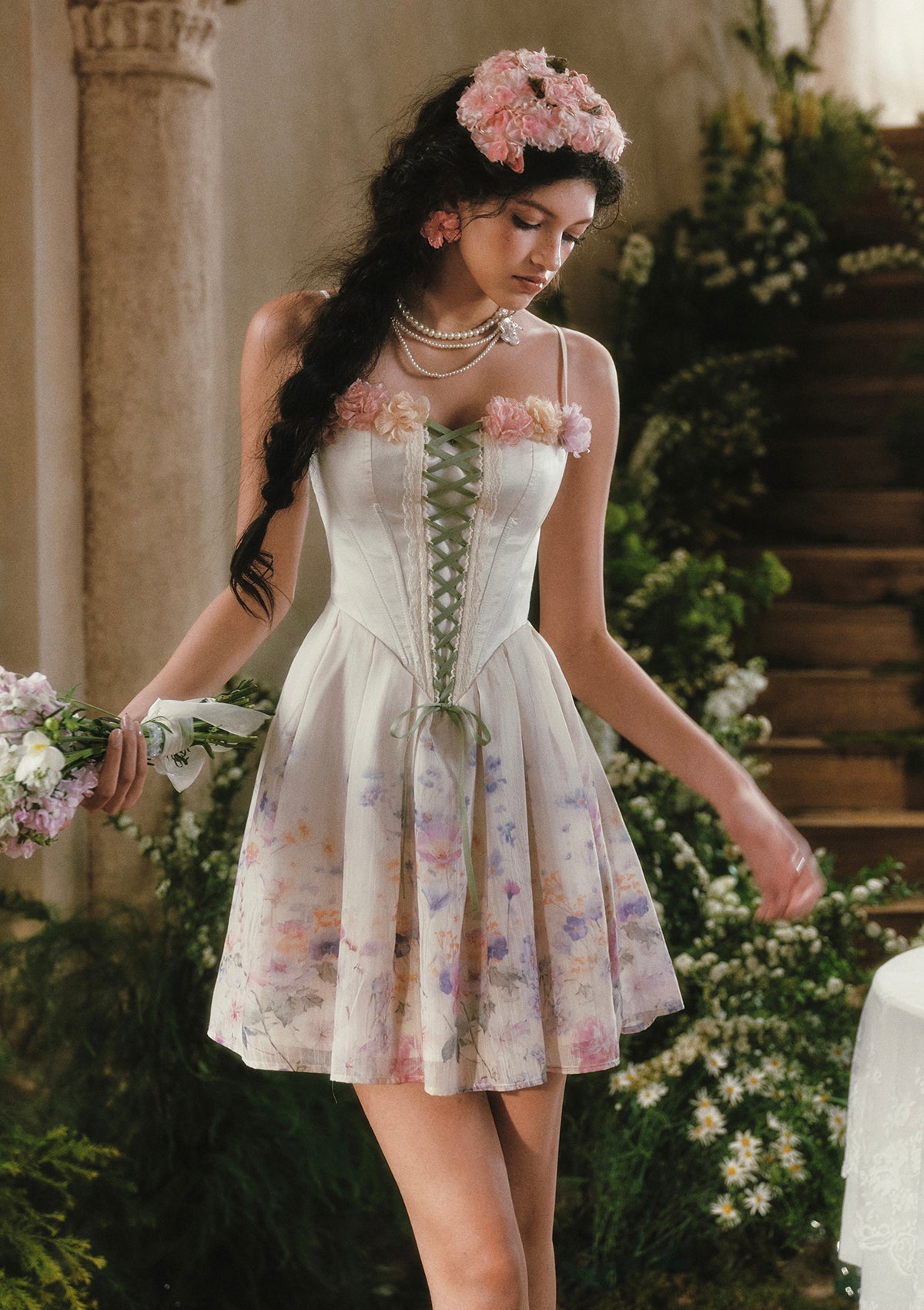 Bloom Overture Corset Dress (Short)