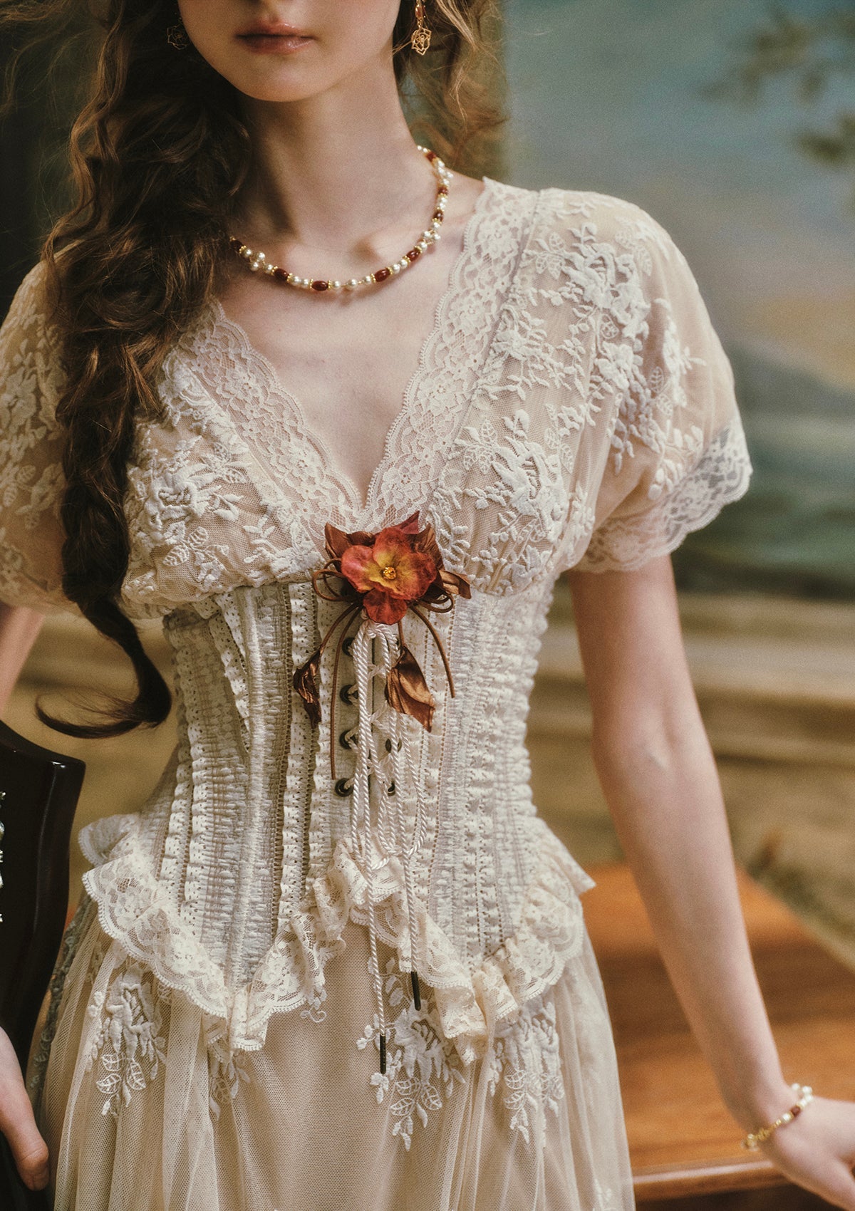 Wild Thorn Rose Corset Dress