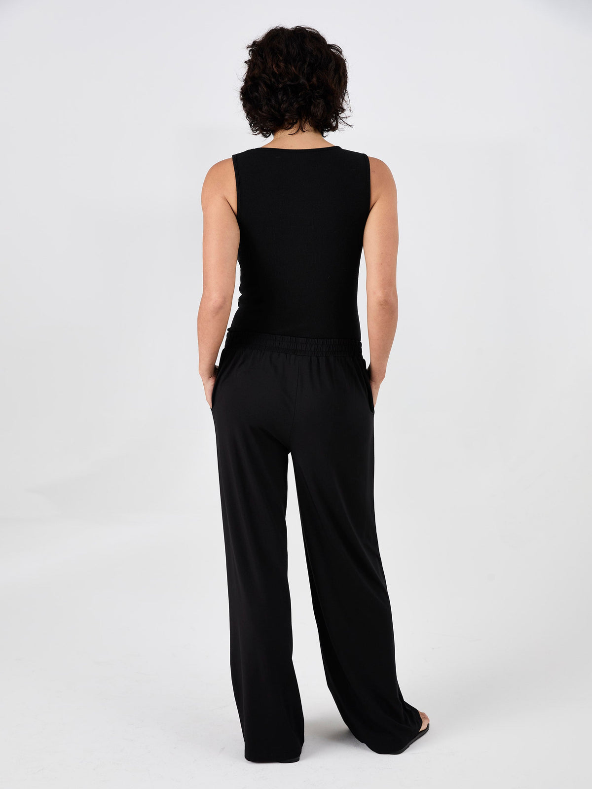 Riva Rib Tank - Black