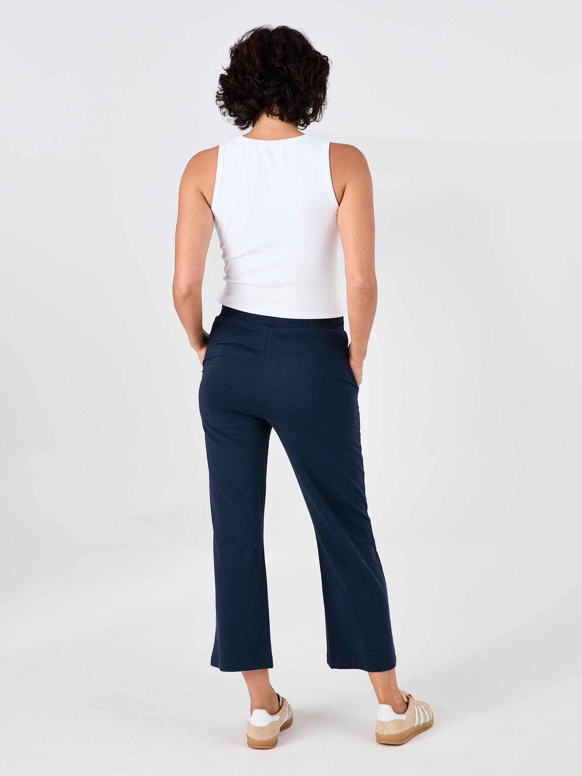 Suit Up Athleisure Pant - Navy