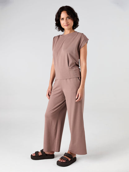 Calypso Top - Taupe