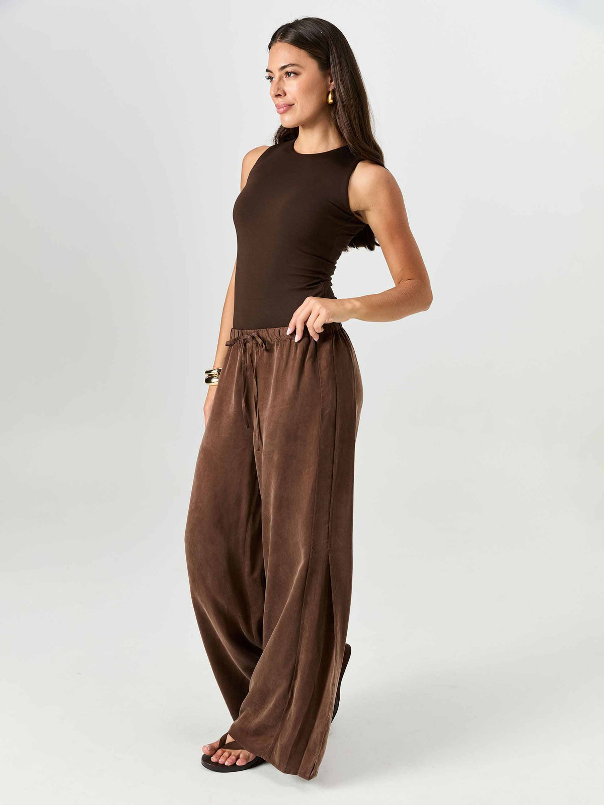 Frederica Pants  Mocha