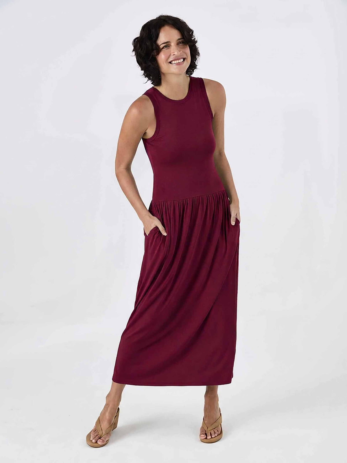Essential Maxi Dress  Sangria