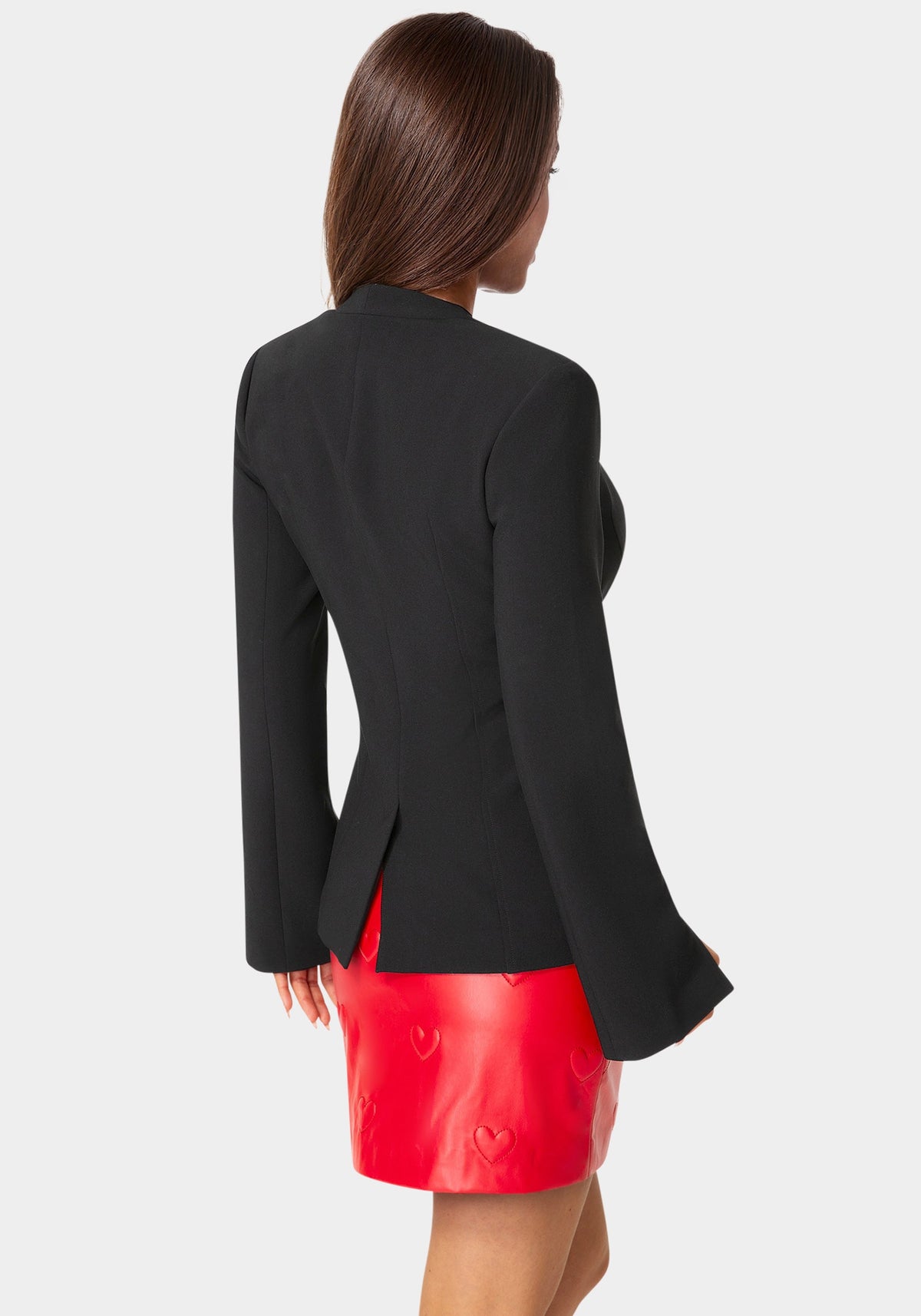 Tailored Open Neck Blazer