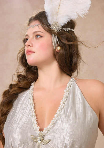 Curve&Plus Silver Light Serenade Dress