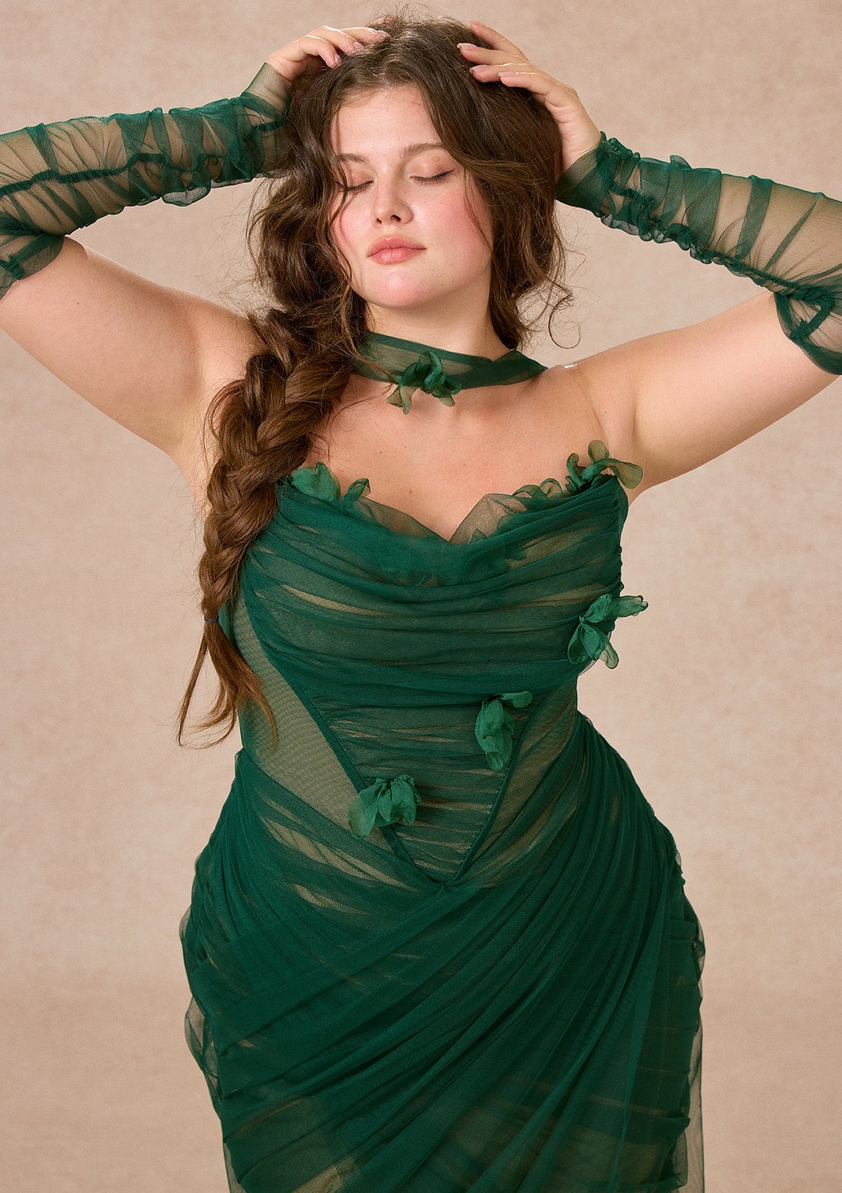 Curve&Plus Forest Muse Dress