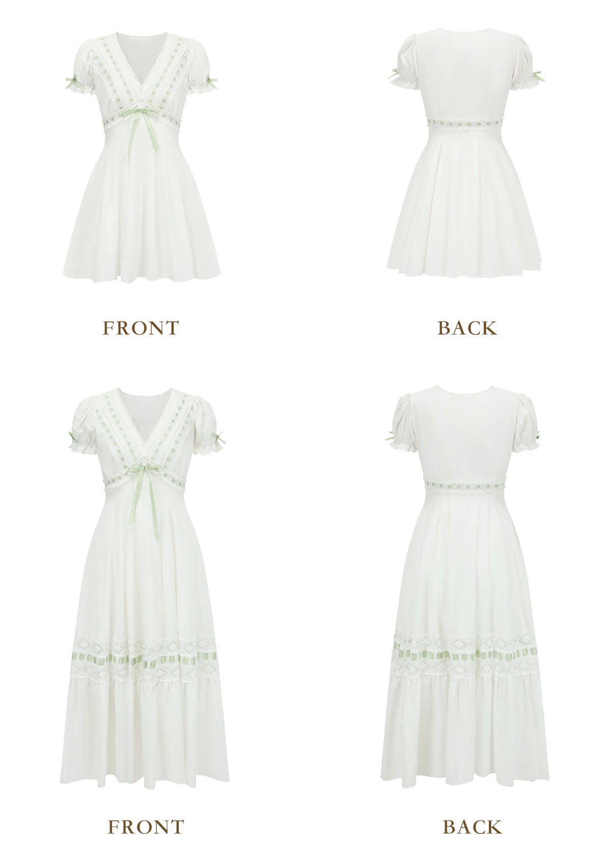 Green Apple Paradise Dress（Short）