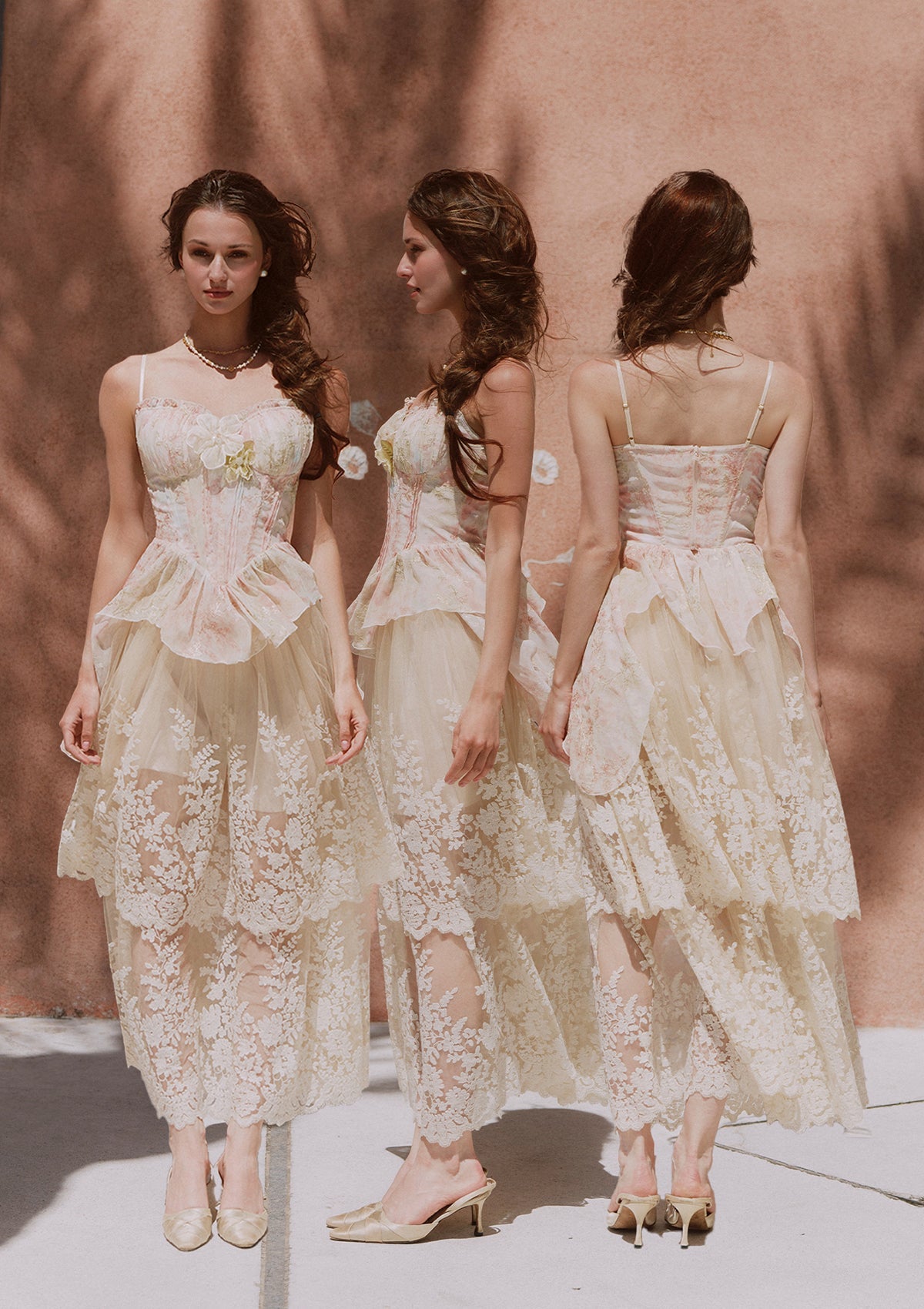 Falling Sakura Corset