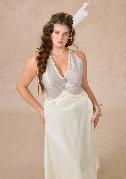 Curve&Plus Silver Light Serenade Dress