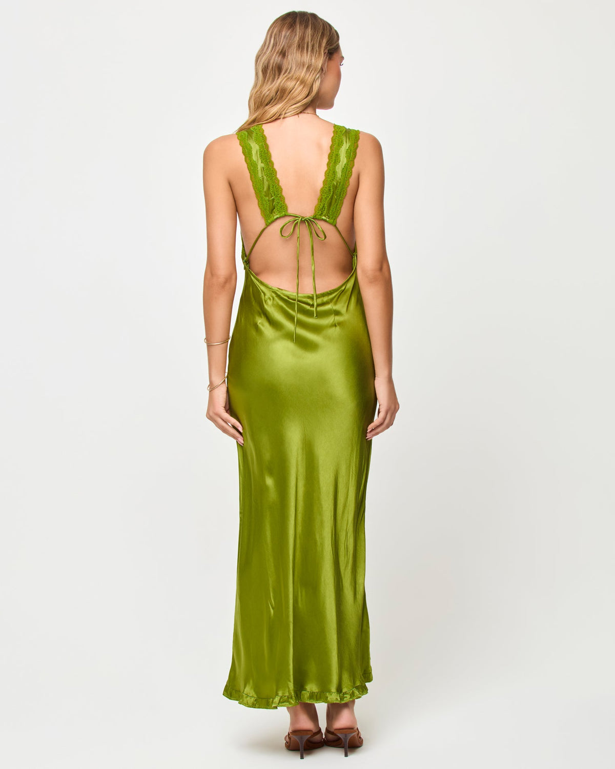 x The Salty Blonde Eyes On You Maxi - Verdant