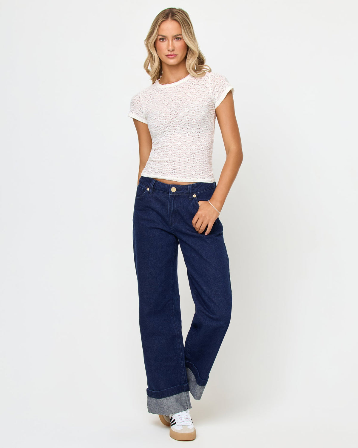 Lily Rose Top - Cream