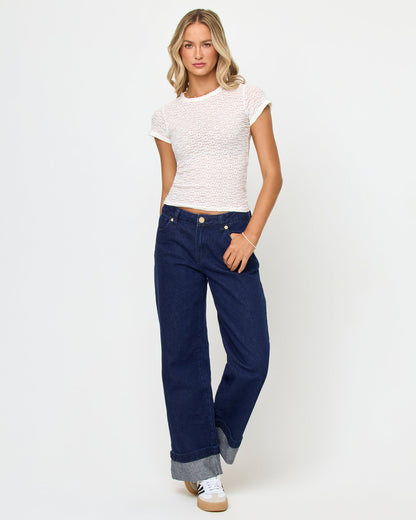 Lily Rose Top - Cream