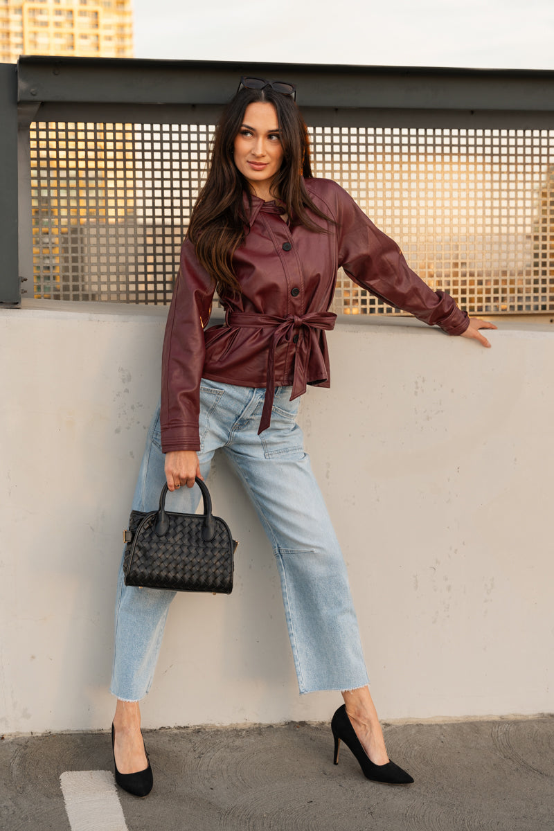 Waitlist 8/1 • Ryker High Rise Cropped Barrel Jeans Light Wash