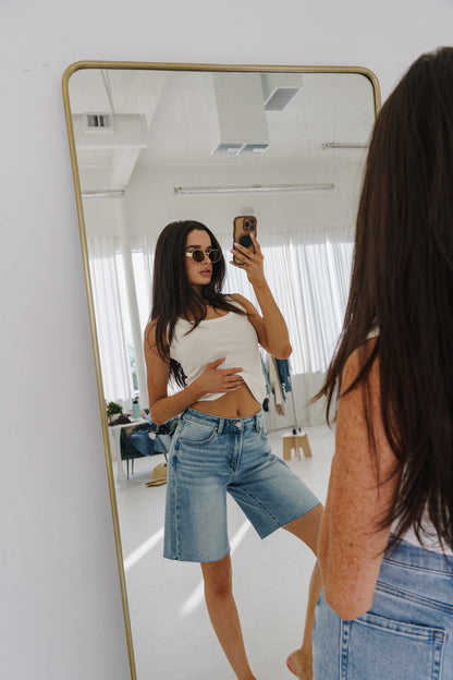 Kathleen Sleeveless Tank Top White