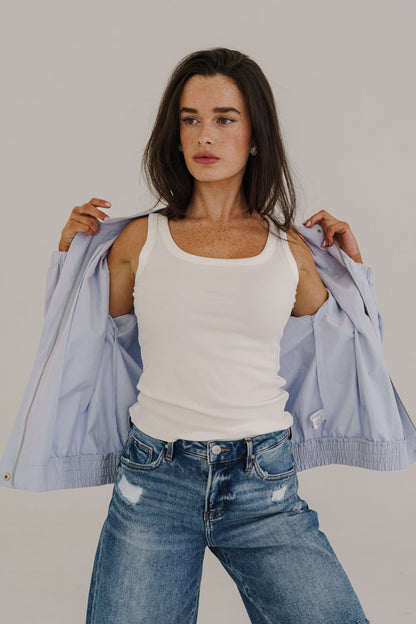 Kathleen Sleeveless Tank Top White