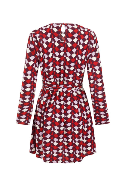 Anouk Mini Dress In Paprika Spice