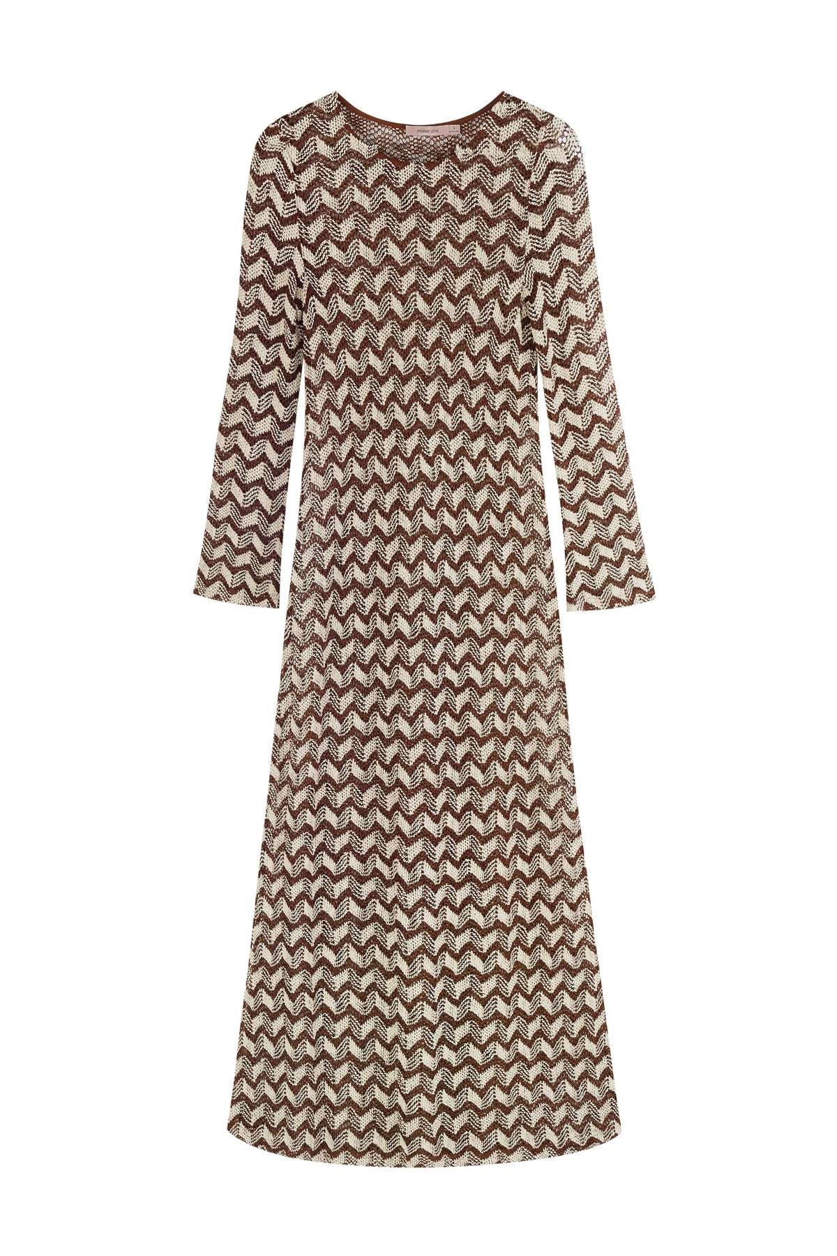 Autumn Dress In Cinnamon Spice