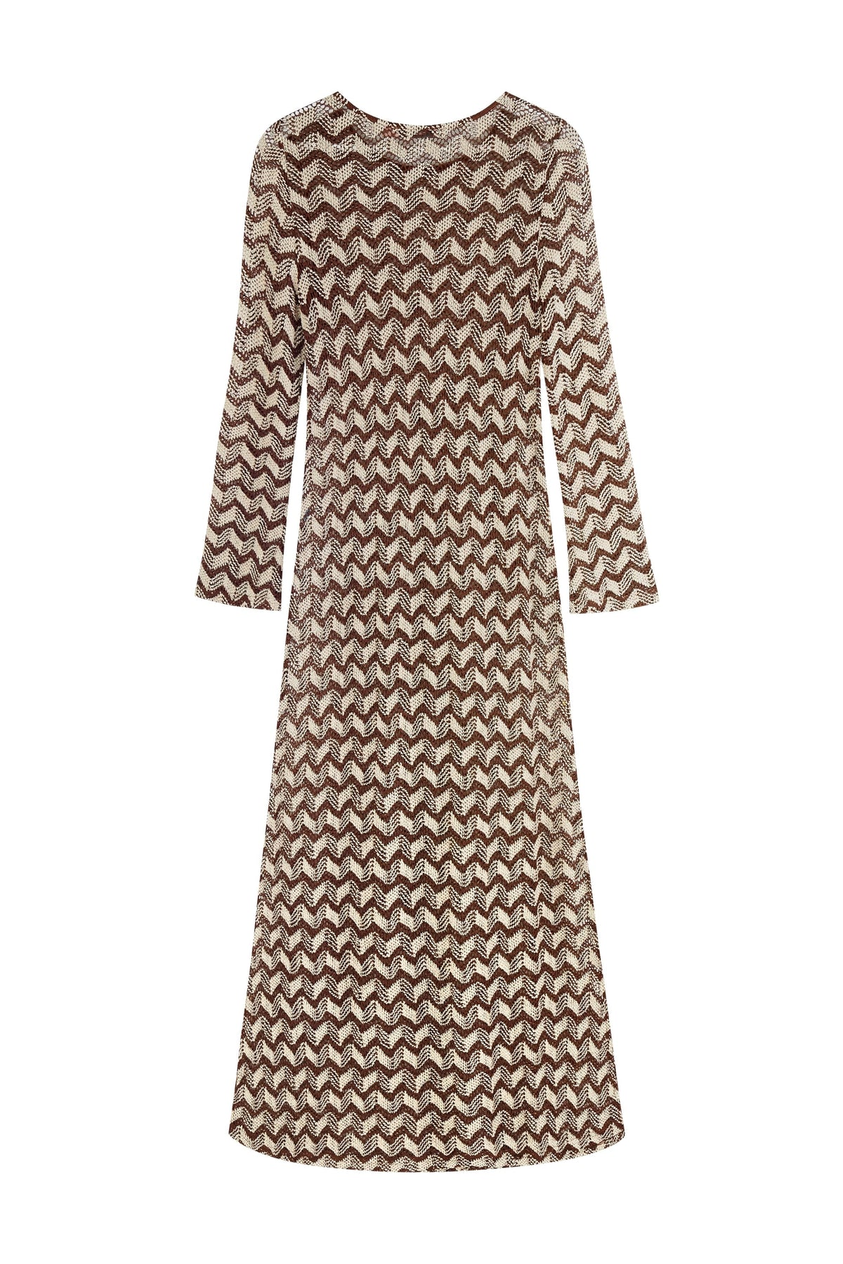 Autumn Dress In Cinnamon Spice