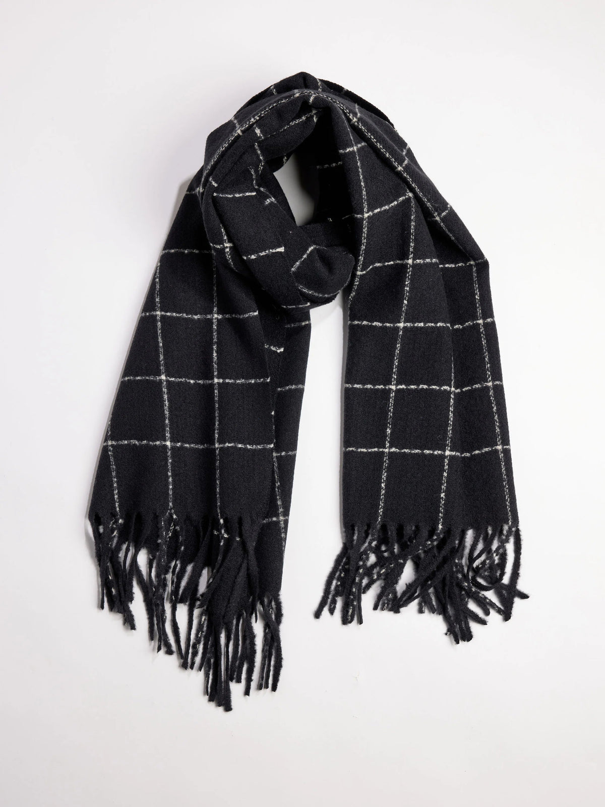 Hat Attack Windowpane Muffler Scarf
