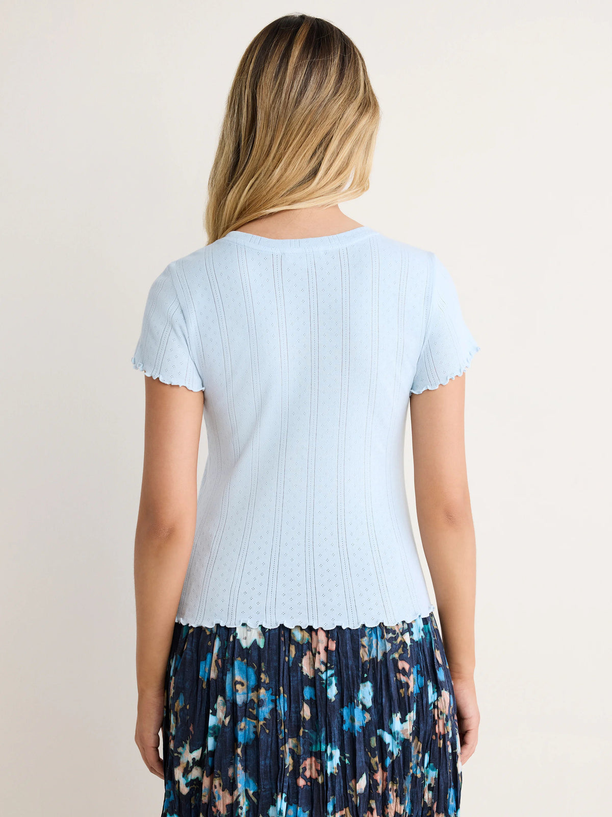 nz by NIC+ZOE Pointelle Rib Georgia Tee