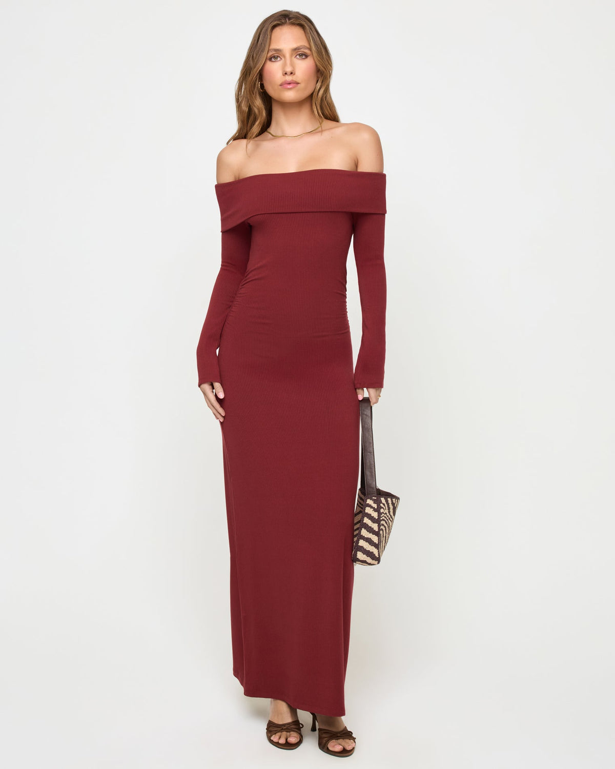 Carrie Dress - Sangria