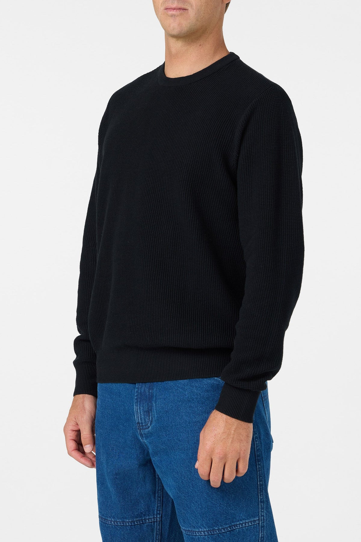 O'Riginals Roscoe Waffle Long Sleeve Sweater