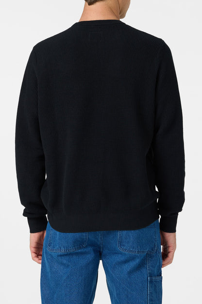 O'Riginals Roscoe Waffle Long Sleeve Sweater