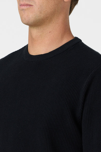O'Riginals Roscoe Waffle Long Sleeve Sweater