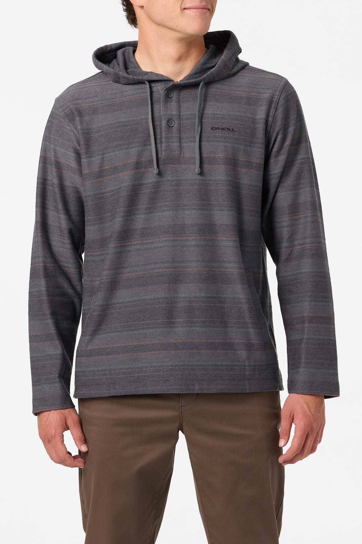 Bavaro Stripe Poncho Pullover Fleece